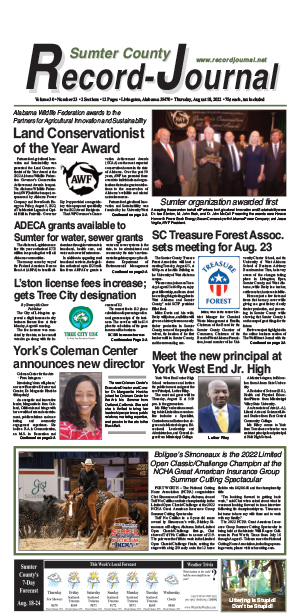 SCRJ web edition 8-18-22 – Sumter County Record Journal