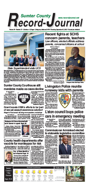 Scrj Web Edition 9-15-22 – Sumter County Record Journal